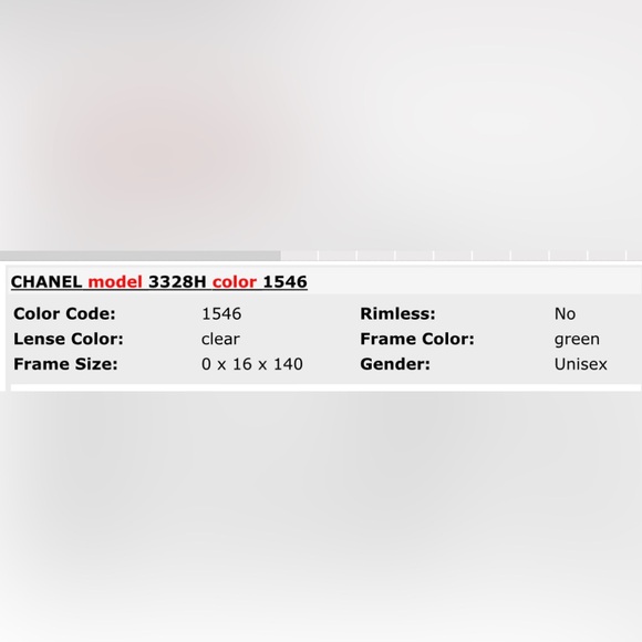 CHANEL GLASSES model 3328H - Picture 7 of 8